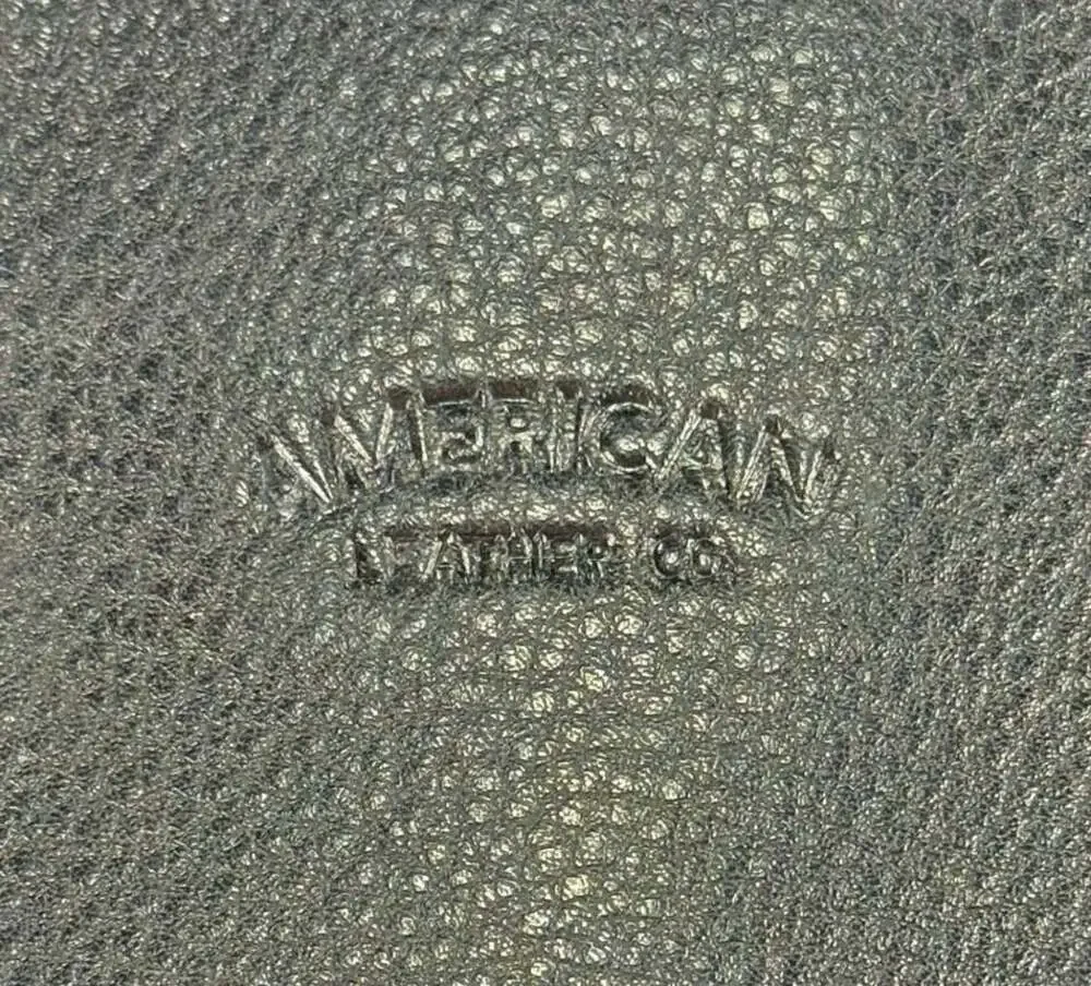 American Leather Co. Liberty Black‎ Leather Satchel Bag